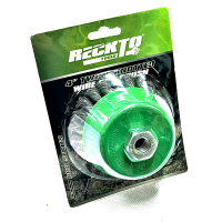 RECKTO 4" TWIST KNOTTED WIRE CUP BRUSH