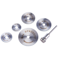 AMTECH 6PC HSS SAW DISC SET