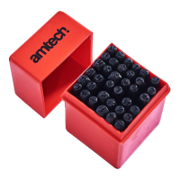 AMTECH NUMBER AND LETTER PUNCH SET