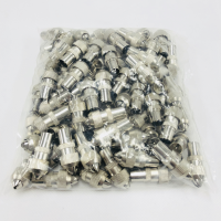 LYVIA METAL COAXIAL TV AERIAL PLUG (100PCS)- MALE