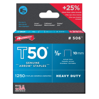 ARROW 12MM T50 STAPLE GUN STAPLES