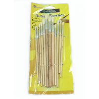 MARKUP 12PC SMALL ARTIST PAINT BRUSHES