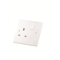 SELECTRIC 13AMP 1 GANG SWITCHED SOCKET SINGLE POLE