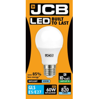 JCB GLS LED 10w (60w) 820lm DAYLIGHT E27- 6500K (W)
