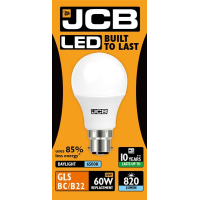 JCB GLS LED 10w (60w) 820lm DAYLIGHT B22- 6500K (W)