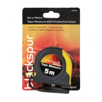 BLACKSPUR 5M X 19MM TAPE MEASURE WITH PROTECTIVE COVER