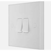 BG 2 GANG 2 WAY PLASTIC SWITCH