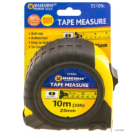 MARKSMAN 10M X 25MM TAPE MEASURE