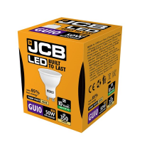 JCB GU10 LED 5w (50w) 370lm WARM WHITE- 3000K (W)