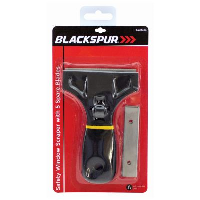 BLACKSPUR SAFETY WINDOW SCRAPER WITH 5 BLADES