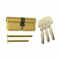 ERA 6 PIN EURO CYLINDER 45/50 BRASS (BOXED)