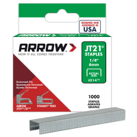 ARROW 6MM JT21 STAPLE GUN STAPLES