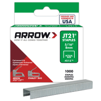 ARROW 8MM JT21 STAPLE GUN STAPLES