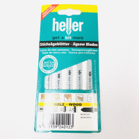 HELLER 5 WOOD (HCS-SZ) JIGSAW BLADES 4-50MM (T111C)