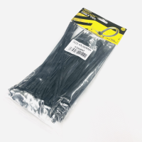 MARKUP 100PC 4 X 200MM BLACK CABLE TIES
