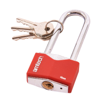 AMTECH 40MM RHOMBIC L/ SHACKLE PADLOCK