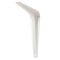 MARKUP 10" X 12" WHITE SHELF BRACKETS