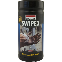 SOUDAL SWIPEX PACK OF 100 CLEANING WIPES