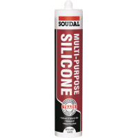 SOUDAL MULTI PURPOSE SILICONE- WHITE