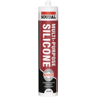 SOUDAL MULTI PURPOSE SILICONE- BROWN