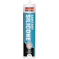 SOUDAL PLUMBERS SANITARY SILICONE- WHITE