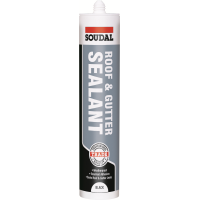 SOUDAL ROOF & GUTTER SEALANT- BLACK