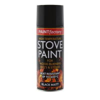 PAINT FACTORY 400ML STOVE PAINT- HIGH TEMP