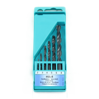 HELLER PRO 6PC HSS-R TWIST DRILL BIT SET