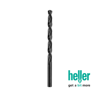 HELLER 10X 1MM HSS-R TWIST HIGH SPEED METAL DRILL BITS