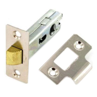 ERA 2.5" TUBULAR MORTICE LATCH ZINC