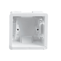 1 GANG 35MM DRY LINING PLASTIC BACK BOX - 907-01