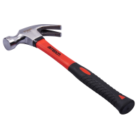 AMTECH 8OZ CLAW HAMMER - FIBREGLASS SHAFT