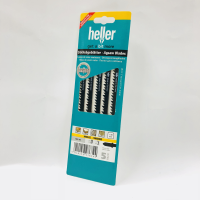 HELLER 5 WOOD (HCS-SZ) JIGSAW BLADES 80MM (T744D)