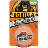 GORILLA HEAVY DUTY MOUNTING TAPE CLEAR