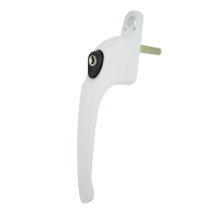 ERA MAXIM WHITE PVC WINDOW HANDLE