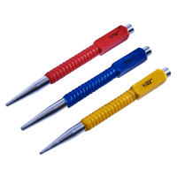 AMTECH 3PC COLOUR CODED NAIL PUNCH