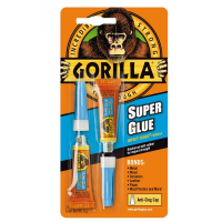 GORILLA SUPER GLUE 2 x 3G TUBES