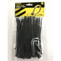 MARKUP 100PC 4 X 150MM BLACK CABLE TIES