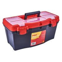 AMTECH 19" PLASTIC TOOL BOX