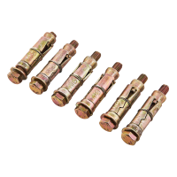 AMTECH M8 X 60MM EXPANSION BOLTS 6PCS