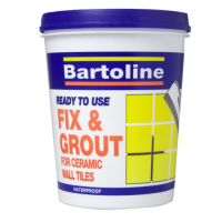 BARTOLINE 500G READY MIX FIX & GROUT TUB  (BOX OF 6)(FX0150)