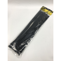 MARKUP 100PC 5 X 380MM BLACK CABLE TIES