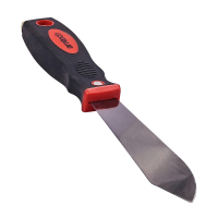 AMTECH PUTTY KNIFE - SOFT GRIP HANDLE