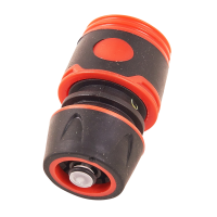 AMTECH 1/2" HOSE CONNECTOR WITH SHUT OFF