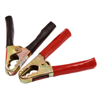 AMTECH 2PC JUMP LEAD JUMBO CROCODILE CLAMPS/ CLIPS