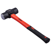 AMTECH 1.8kg (4lb) SLEDGE HAMMER - FIBREGLASS SHAFT