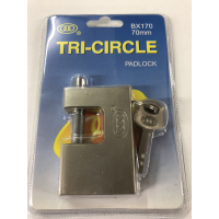 MARKUP 70MM TRI CIRCLE STEEL SHUTTER LOCK