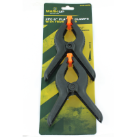 MARKUP 2PC 6" PLASTIC SPRING CLAMP SET