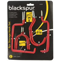 BLACKSPUR 8PC STORAGE HOOK SET