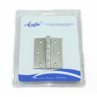 MARKUP 2PC 3" S/STEEL HINGES WITH SCREWS
